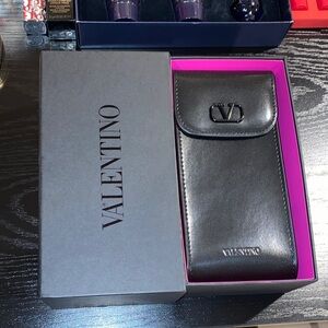 Valentino Black Leather case